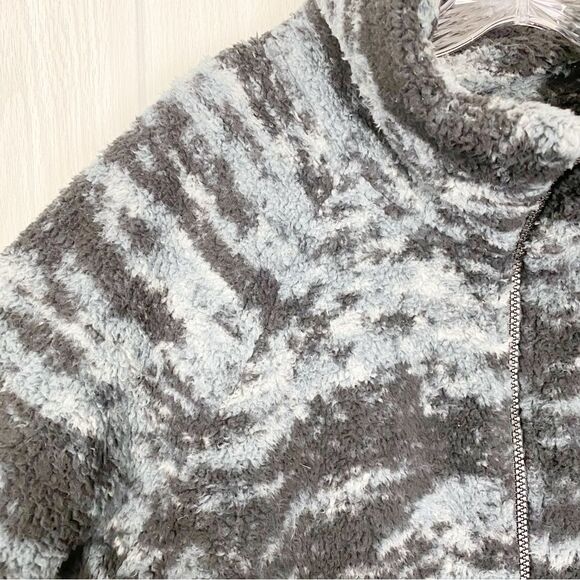 Athleta | Blue & Black Tugga Sherpa Jacket Size Large - Picture 6 of 14